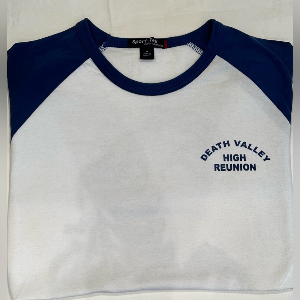 Death Valley High Reunion Baseball T- shirt with scorpion on the back Men Sz M